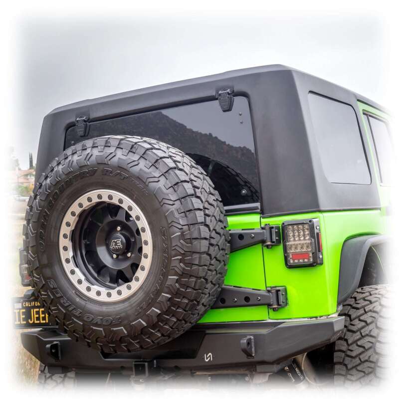 Jeep Wrangler JK Hardtop - TURN Offroad - Squareback 2-Piece - White - `07-`18